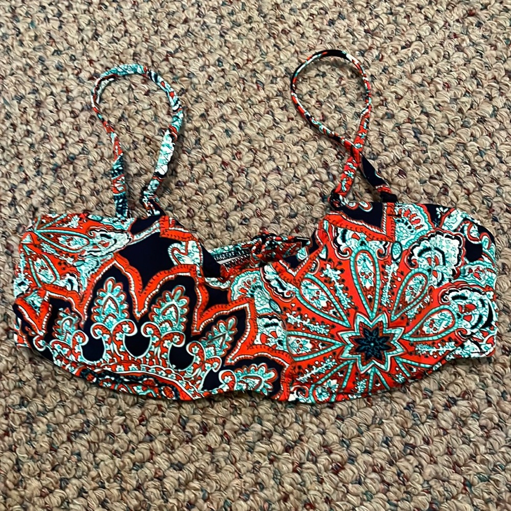 Colorful bathing suit top